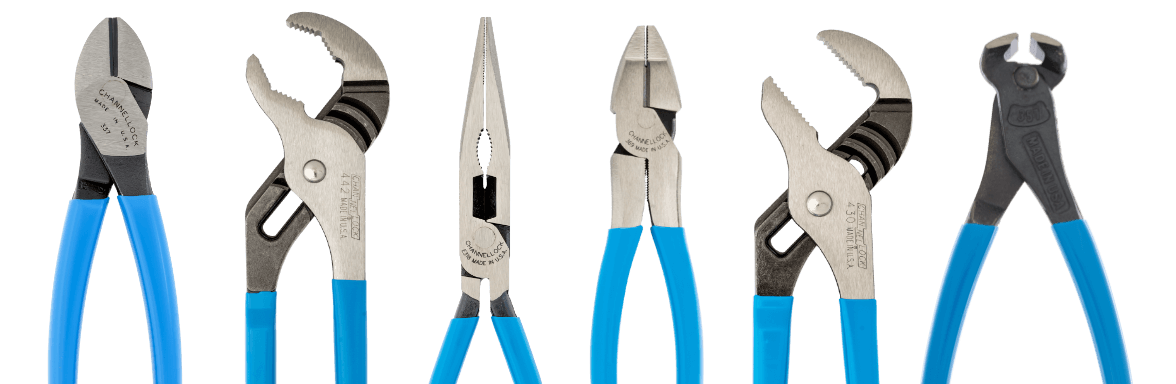 row of channellock tools